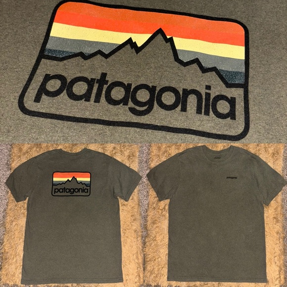 Patagonia Other - *Patagonia Men's Olive Tee Adventure Ready Hiking Trailwear Outdoor Minimalist L